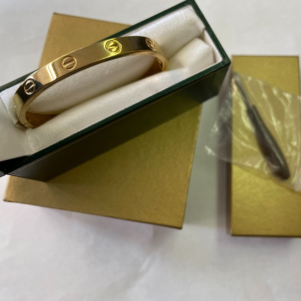 Vintage Cartier Love Bracelet Charles Revson SMALL